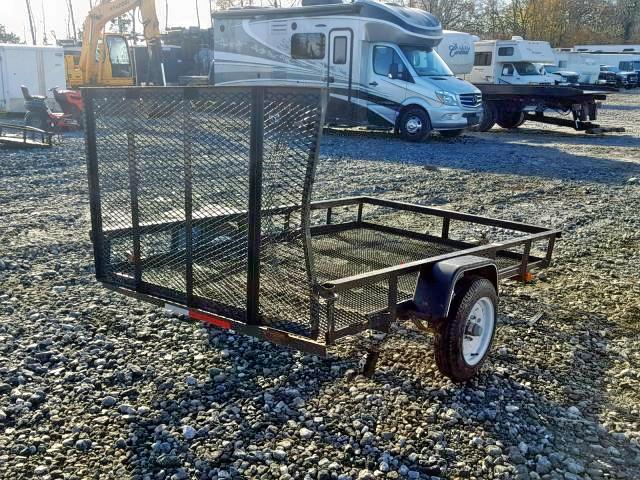 4YMBU0818HG034228 - 2016 UTILITY TRAILER BLACK photo 4