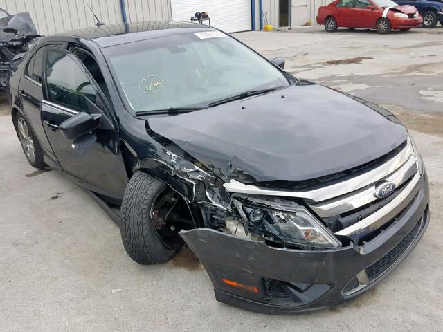 3FAHP0DC8BR137957 - 2011 FORD FUSION SPO BLACK photo 1