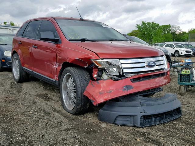 2FMDK36C08BA54631 - 2008 FORD EDGE SE RED photo 1