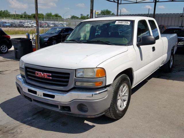 1GTEC19V07E135266 - 2007 GMC NEW SIERRA WHITE photo 2