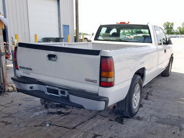 1GTEC19V07E135266 - 2007 GMC NEW SIERRA WHITE photo 4