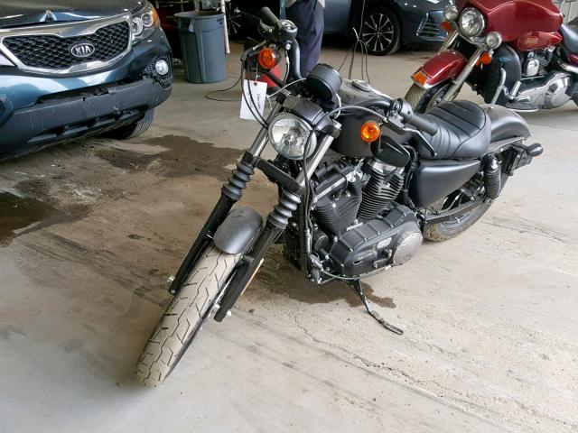 1HD4LE219KC423283 - 2019 HARLEY-DAVIDSON XL883 N BLACK photo 2