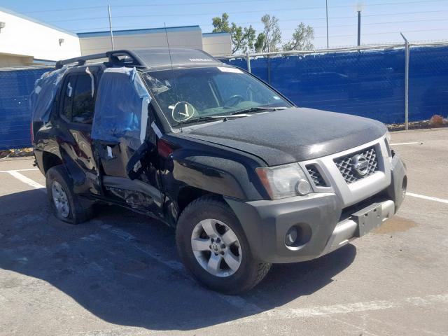 5N1AN0NU3DN810793 - 2013 NISSAN XTERRA X BLACK photo 1