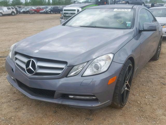 WDDKJ5KBXCF166244 - 2012 MERCEDES-BENZ E 350 GRAY photo 2