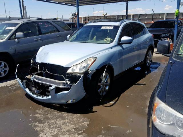 JN1AJ0HP1BM800436 - 2011 INFINITI EX35 BASE Mavi foto 2