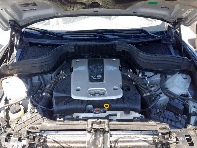 JN1AJ0HP1BM800436 - 2011 INFINITI EX35 BASE Mavi foto 7