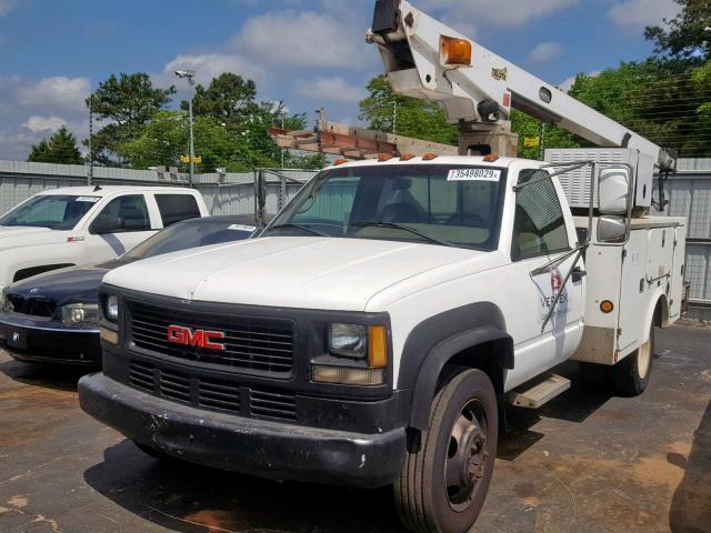 1GDKC34N3SJ527496 - 1995 GMC SIERRA C35 WHITE photo 2