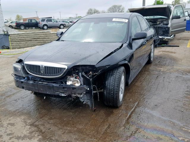 1LNHM87A65Y614480 - 2005 LINCOLN LS BLACK photo 2