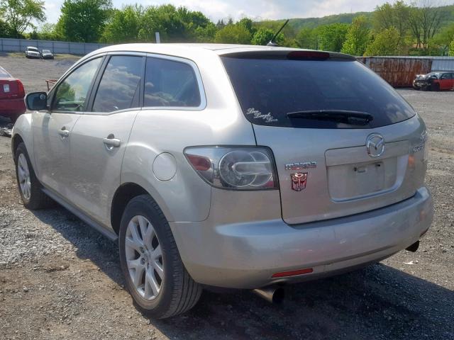 JM3ER29L770151195 - 2007 MAZDA CX-7 SILVER photo 3