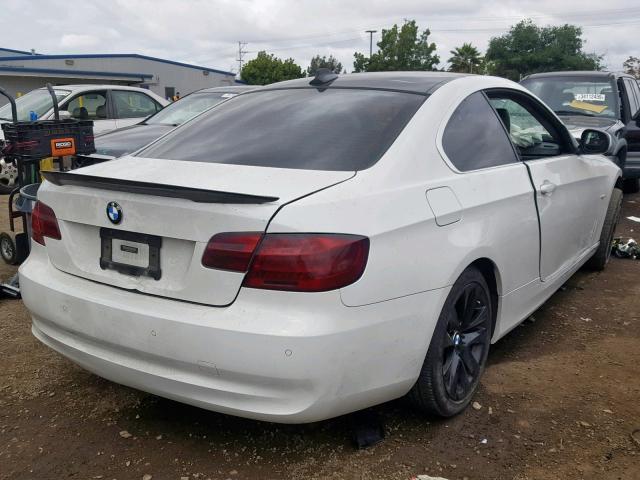 WBAKE5C50DJ107397 - 2013 BMW 328 I SULE WHITE photo 4