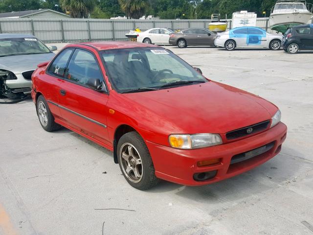 JF1GM4252VH400059 - 1997 SUBARU IMPREZA BR RED photo 1