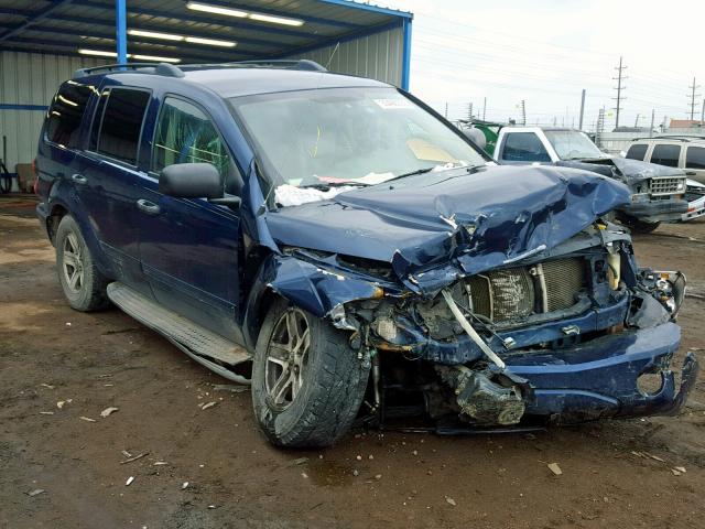 1D4HB48DX5F565357 - 2005 DODGE DURANGO SL BLUE photo 1