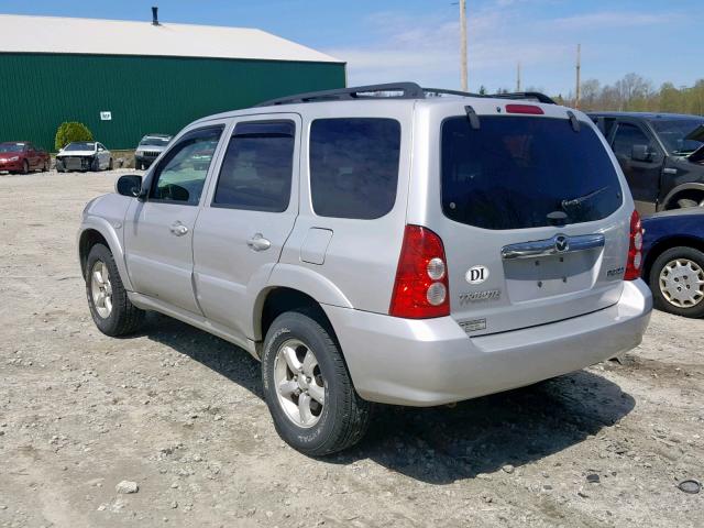 4F2YZ94125KM23965 - 2005 MAZDA TRIBUTE S SILVER photo 3