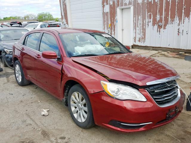 1C3CCBBB7CN188770 - 2012 CHRYSLER 200 TOURIN RED photo 1