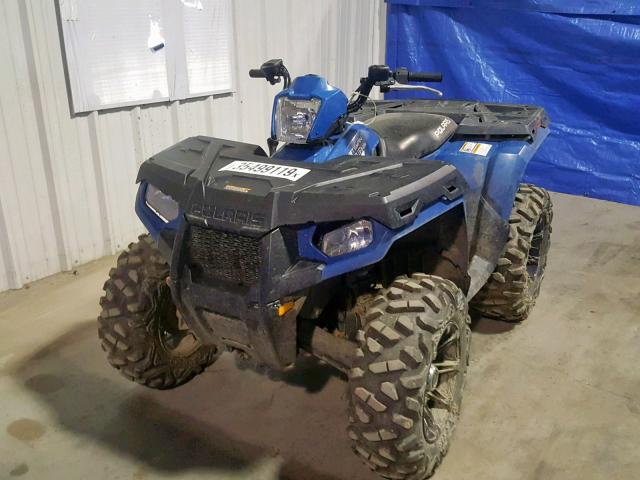 4XAMH46A9EA581847 - 2014 POLARIS SPORTSMAN BLUE photo 2