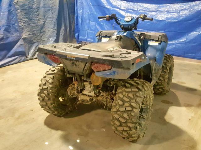 4XAMH46A9EA581847 - 2014 POLARIS SPORTSMAN BLUE photo 4