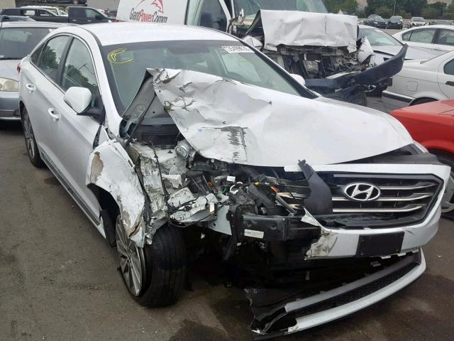 5NPE34AF5HH474340 - 2017 HYUNDAI SONATA SPO WHITE photo 1