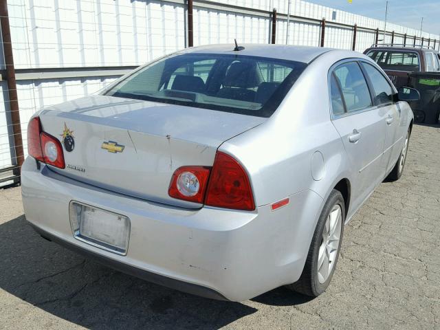 1G1ZB5EB3AF244936 - 2010 CHEVROLET MALIBU LS Gümüş foto 4