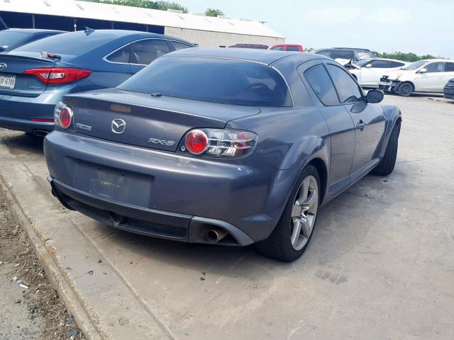 JM1FE173060205652 - 2006 MAZDA RX8 BLUE photo 4