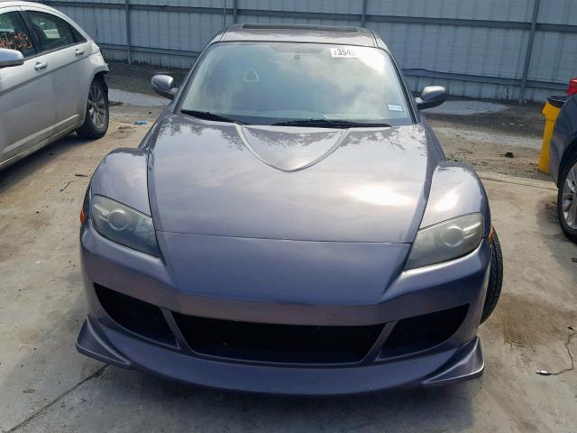 JM1FE173060205652 - 2006 MAZDA RX8 BLUE photo 9