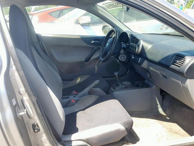 JHMZE13781T001144 - 2001 HONDA INSIGHT SILVER photo 5