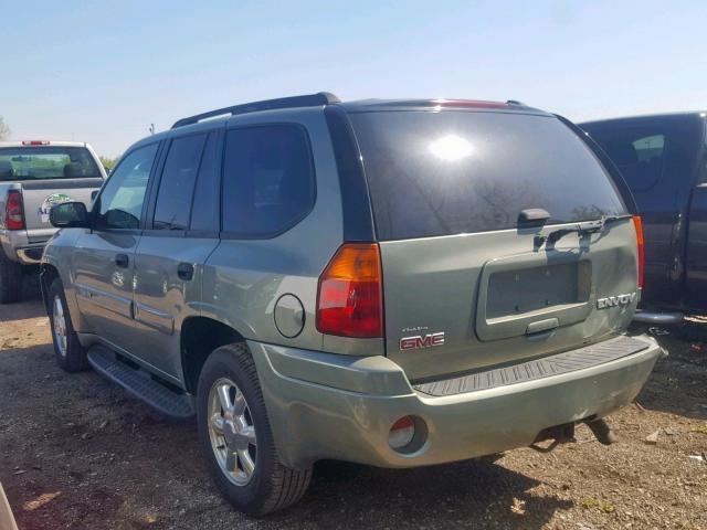 1GKDT13S142431585 - 2004 GMC ENVOY GREEN photo 3