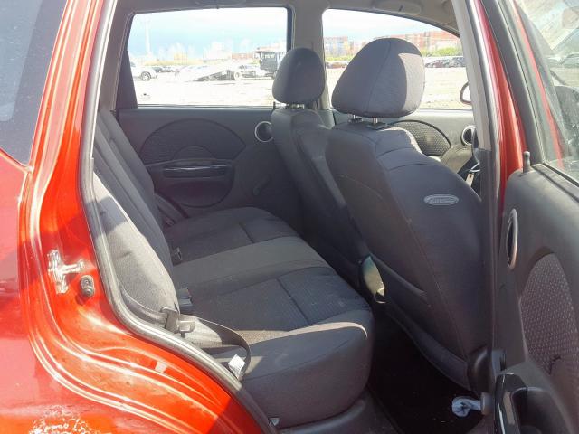 KL1TD66607B778417 - 2007 CHEVROLET AVEO BASE  foto 6