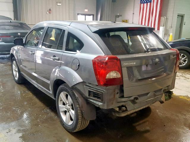 1C3CDWDA6CD506232 - 2012 DODGE CALIBER SX SILVER photo 3