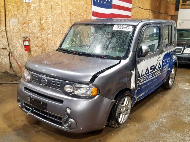 JN8AZ2KR0CT255644 - 2012 NISSAN CUBE BASE CHARCOAL photo 2