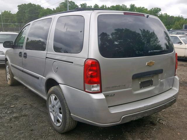 1GNDV23W78D111977 - 2008 CHEVROLET UPLANDER L SILVER photo 3