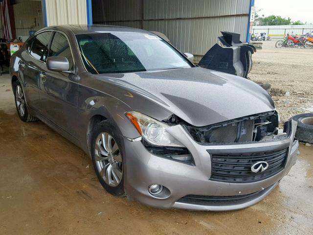 JN1BY1AP9DM511081 - 2013 INFINITI M37 SILVER photo 1