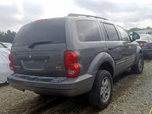 1D8HD48N18F132936 - 2008 DODGE DURANGO SL SILVER photo 4