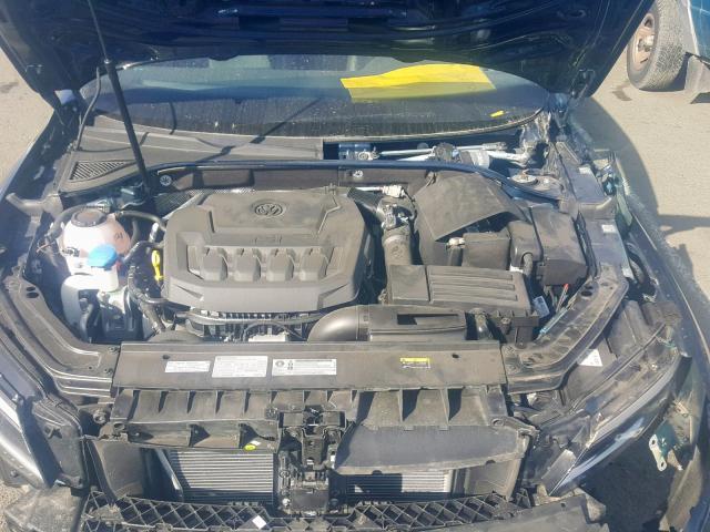 1VWBA7A33JC018612 - 2018 VOLKSWAGEN PASSAT SE BLUE photo 7