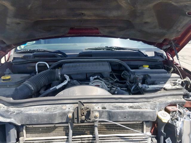 1J8HG48KX7C626698 - 2007 JEEP COMMANDER RED photo 7