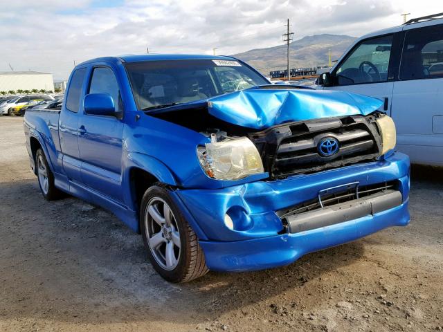 5TETU22N26Z151193 - 2006 TOYOTA TACOMA X-R BLUE photo 1