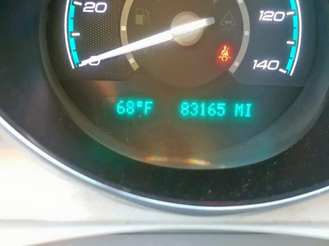 1G1ZC5EU0CF279564 - 2012 CHEVROLET MALIBU 1LT WHITE photo 8