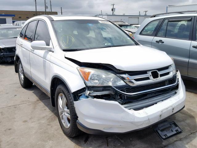 5J6RE3H76BL058671 - 2011 HONDA CR-V EXL WHITE photo 1