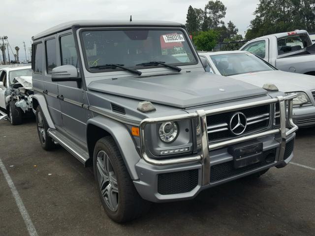 WDCYC7DF4DX209640 - 2013 MERCEDES-BENZ G 63 AMG SILVER photo 1