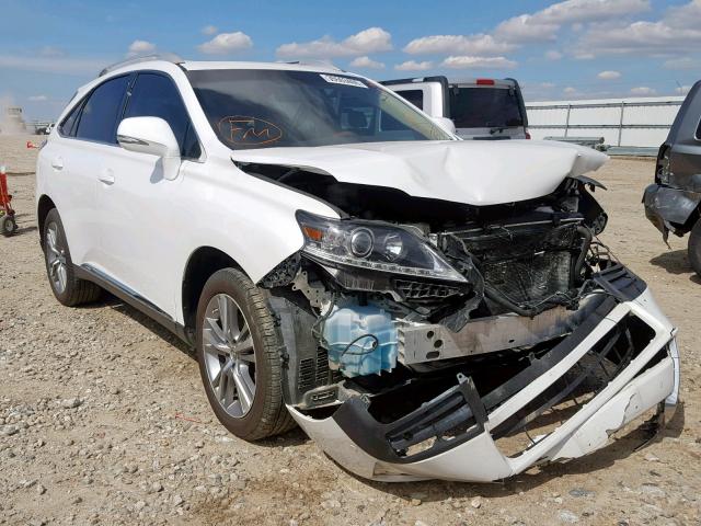 2T2BC1BA8FC005856 - 2015 LEXUS RX 450H WHITE photo 1