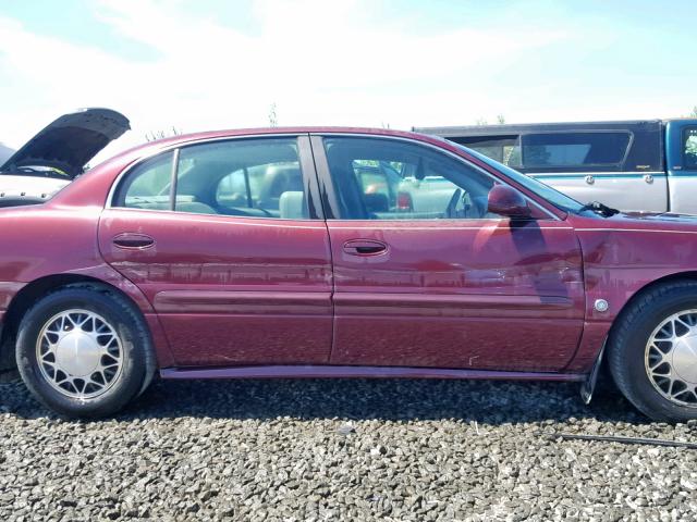 1G4HP52K434190856 - 2003 BUICK LESABRE CU MAROON photo 9