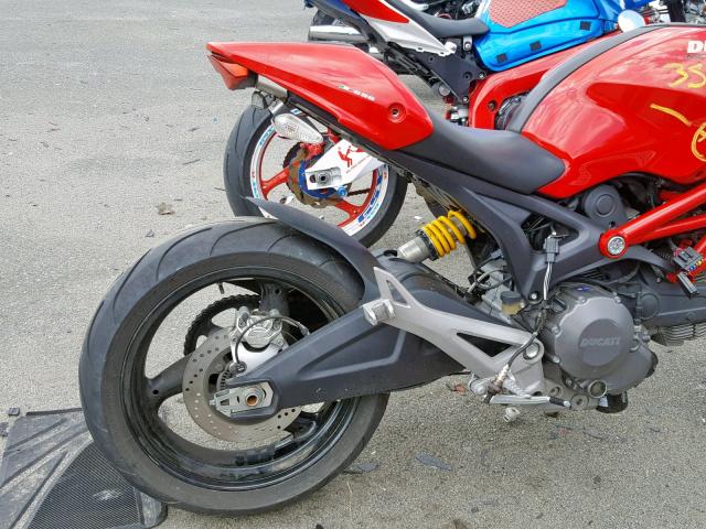 ZDM1RADN3BB045029 - 2011 DUCATI MONSTER 69 RED photo 6