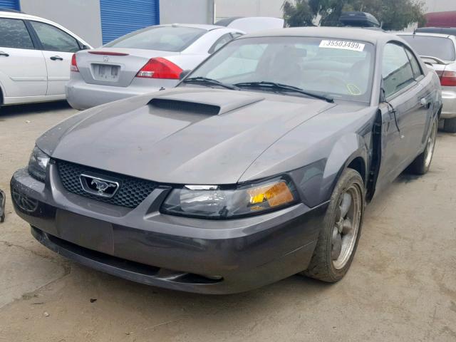 1FAFP42X83F364763 - 2003 FORD MUSTANG GT GRAY photo 2