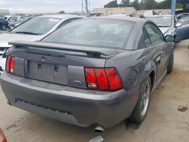 1FAFP42X83F364763 - 2003 FORD MUSTANG GT GRAY photo 4