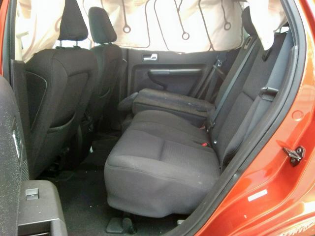 2FMDK38C97BB41116 - 2007 FORD EDGE SEL ORANGE photo 6