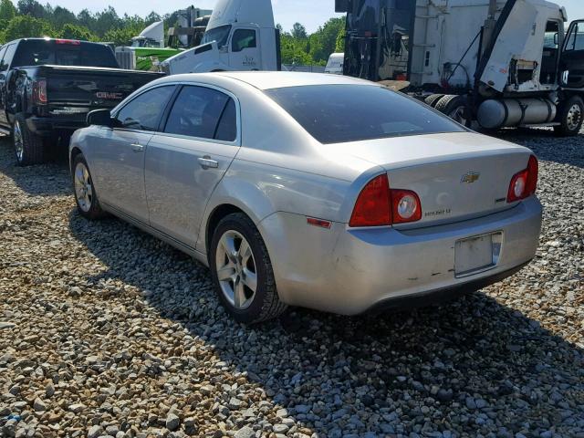 1G1ZC5EU3BF146411 - 2011 CHEVROLET MALIBU 1LT GRAY photo 3