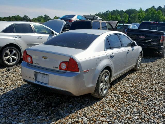 1G1ZC5EU3BF146411 - 2011 CHEVROLET MALIBU 1LT GRAY photo 4