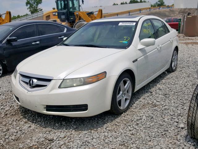 19UUA66296A067100 - 2006 ACURA 3.2TL WHITE photo 2