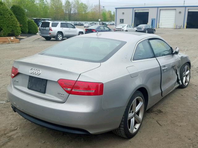 WAULFAFR2AA023506 - 2010 AUDI A5 PREMIUM GRAY photo 4