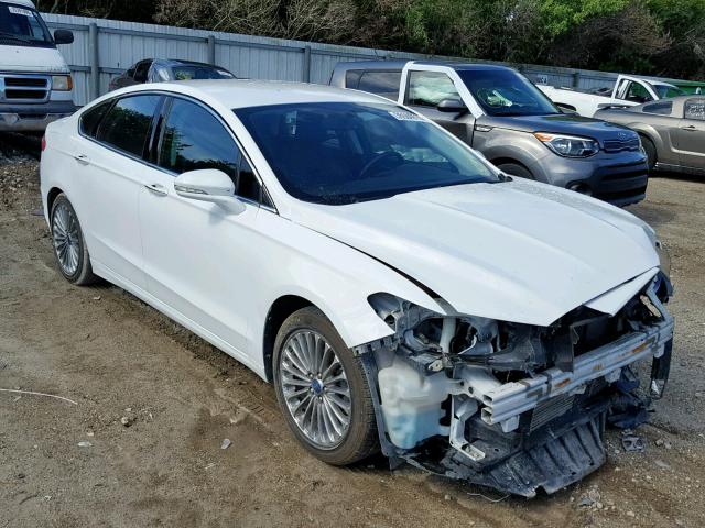 3FA6P0K96DR266779 - 2013 FORD FUSION TIT WHITE photo 1