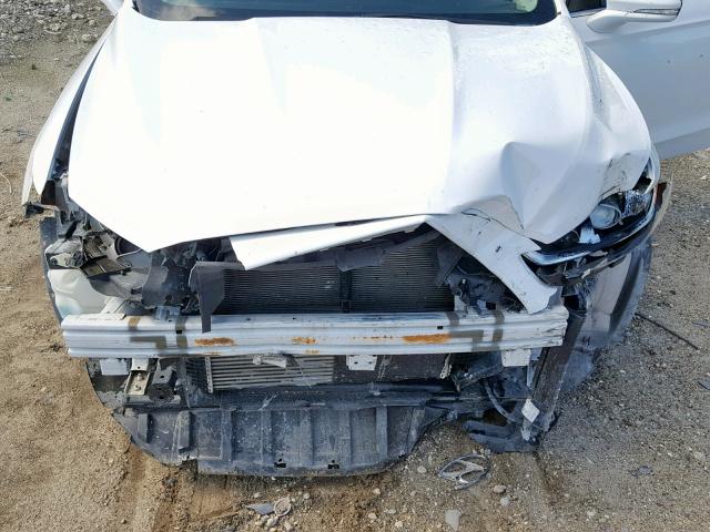 3FA6P0K96DR266779 - 2013 FORD FUSION TIT WHITE photo 7